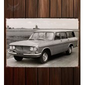 Металлическая табличка Toyota Crown Wagon (S40)